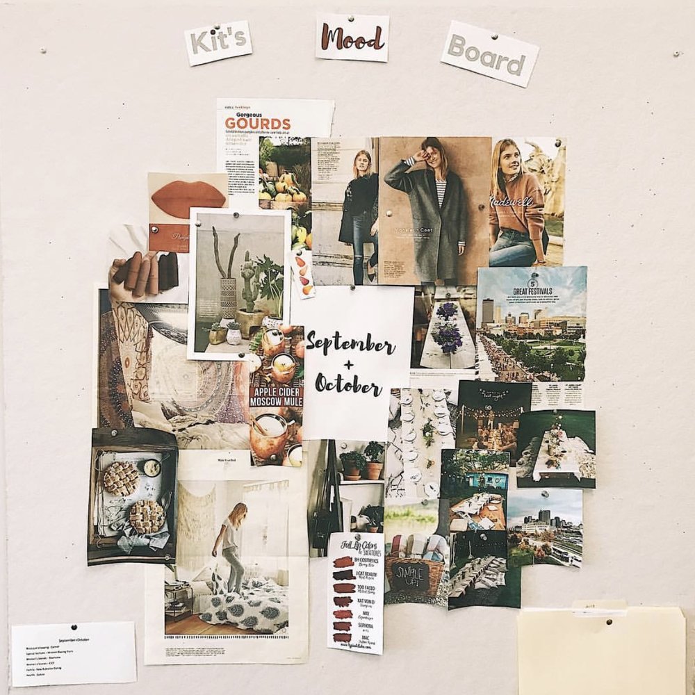 DIY Mood Board - Josie Bullard | Digital Creator